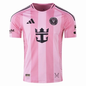 Non Chafing Seam Finish Modern Look Inter Miami CF Authentic Home Jersey 25/26 (Easy Pink) - w/ MLS Patches   Sponsor