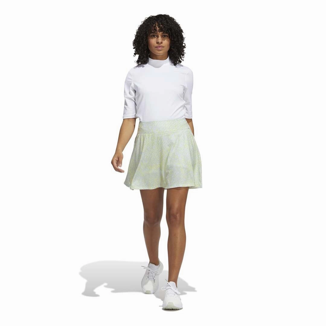 adidas - Women's Printed Frill Golf Skirt (HT1970) Base Move