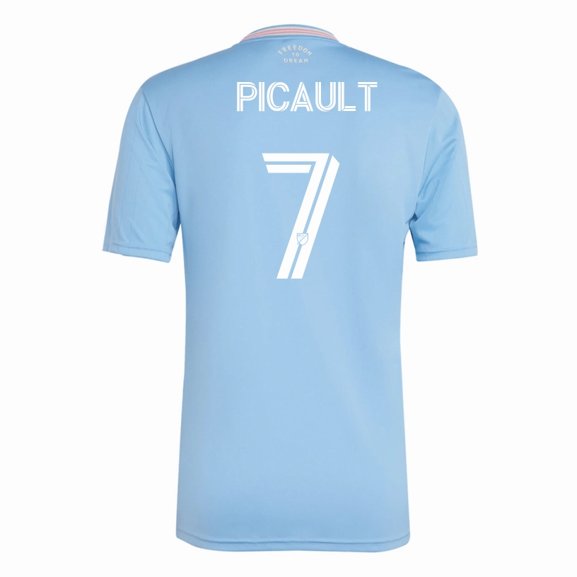 adidas Picault Originals Inter Miami CF 25/26 Third Jersey (Blue) Comfort Collar Design