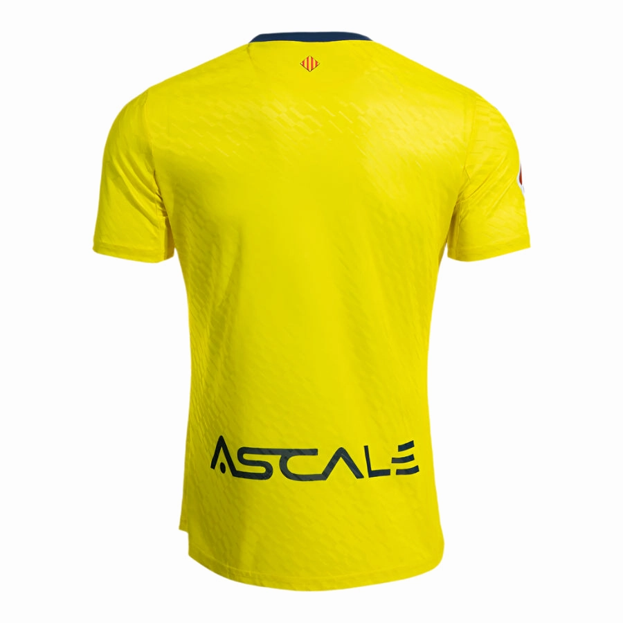 Anti Pilling Fabric Joma Men's Villarreal CF Home Jersey 25/26 (Yellow/Navy)