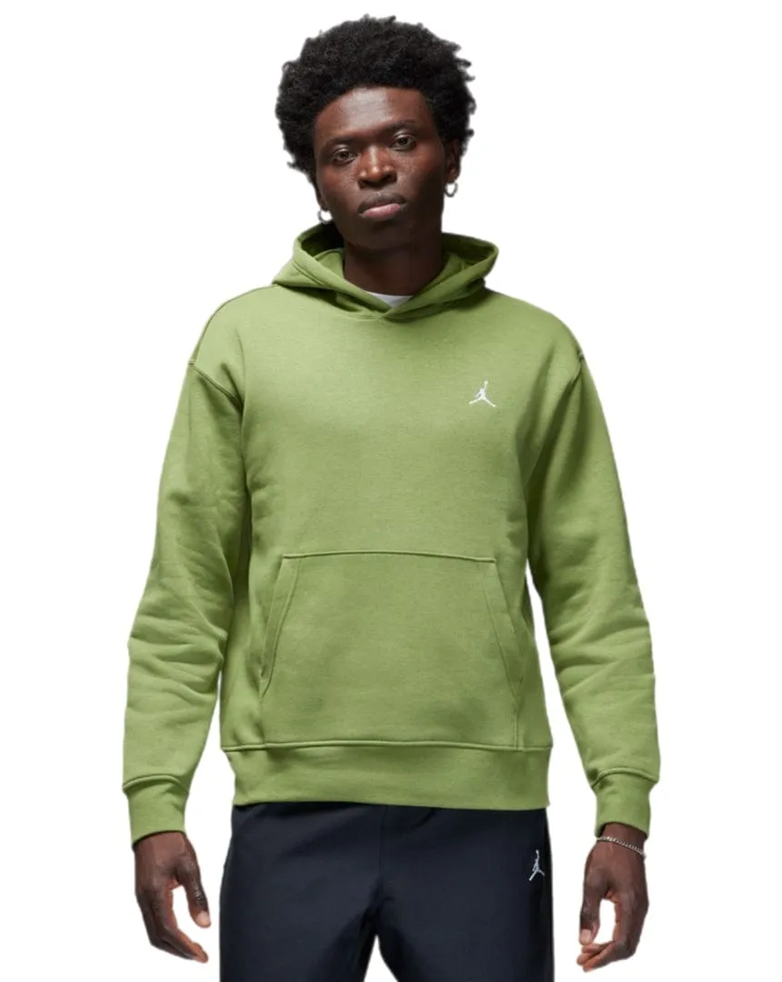 Jordan Essentials Fleece Pull Over - Sky J Light Olive / White Cozy Style Beauty Glow