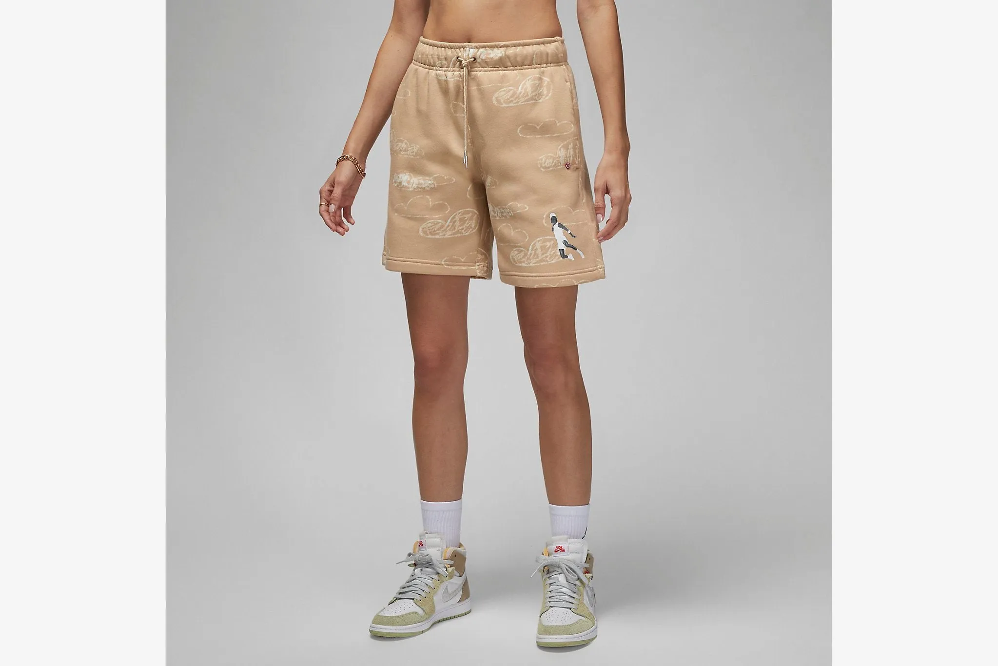 MultiPocket System Jordan "Artist Series by Parker Duncan Fleece Short" W - Desert