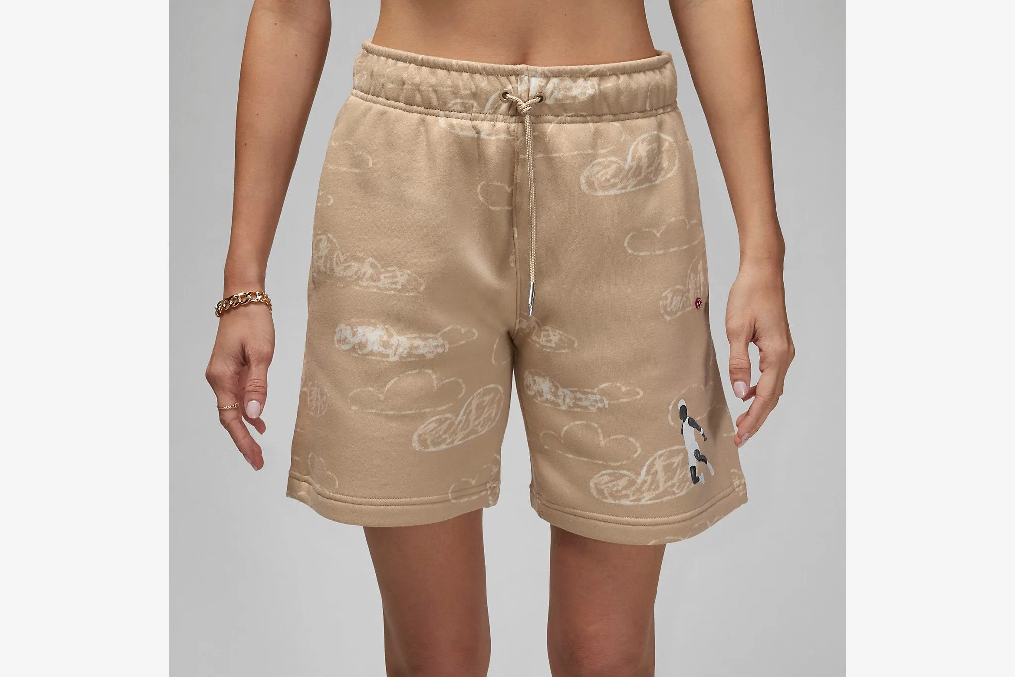 Reuse Mode Jordan "Artist Series by Parker Duncan Fleece Short" W - Desert