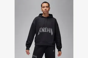 Jordan "Brooklyn Fleece Pullover Hoodie" W - Black / Sail Repair Fit