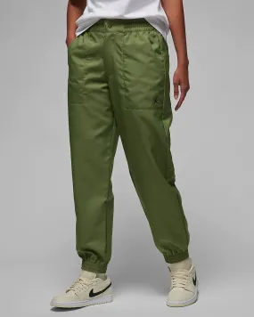 Spanish Glow Still Soul Jordan "Woven Pants" W - Sky J Light Olive / Black