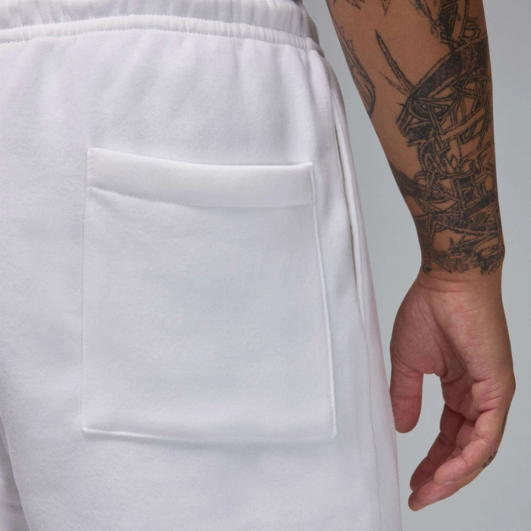 Rubberized Waist Grip Low Profile Closure System Jordan Brooklyn Fleece Shorts