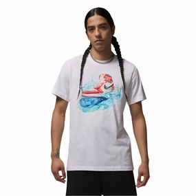 Jordan Flight Essentials AJ1 Short-Sleeve T-Shirt Polka Dot Pattern