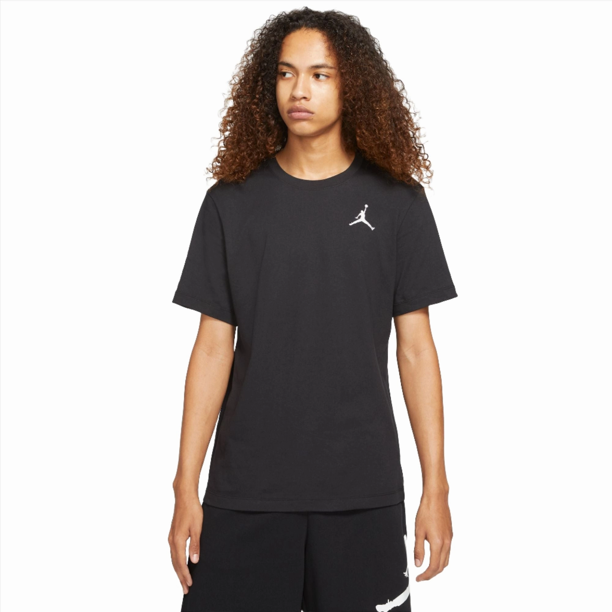 Micro Perforated Fabric FlexibleCollarOptions Jordan Jumpman Short-Sleeve T-Shirt
