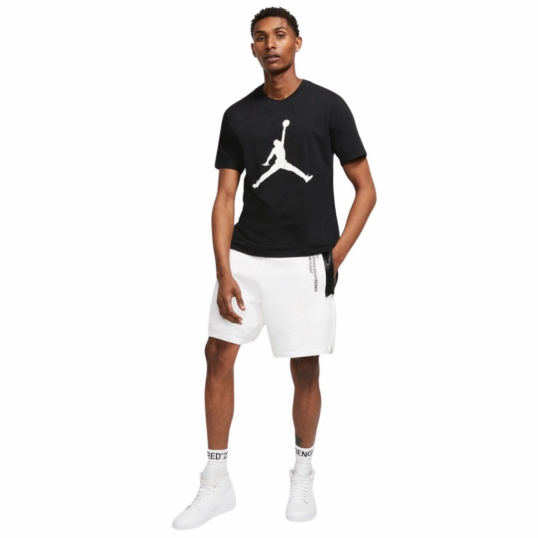 Jordan Jumpman T-Shirt Ribbed Collar Trim Streetwear attitude