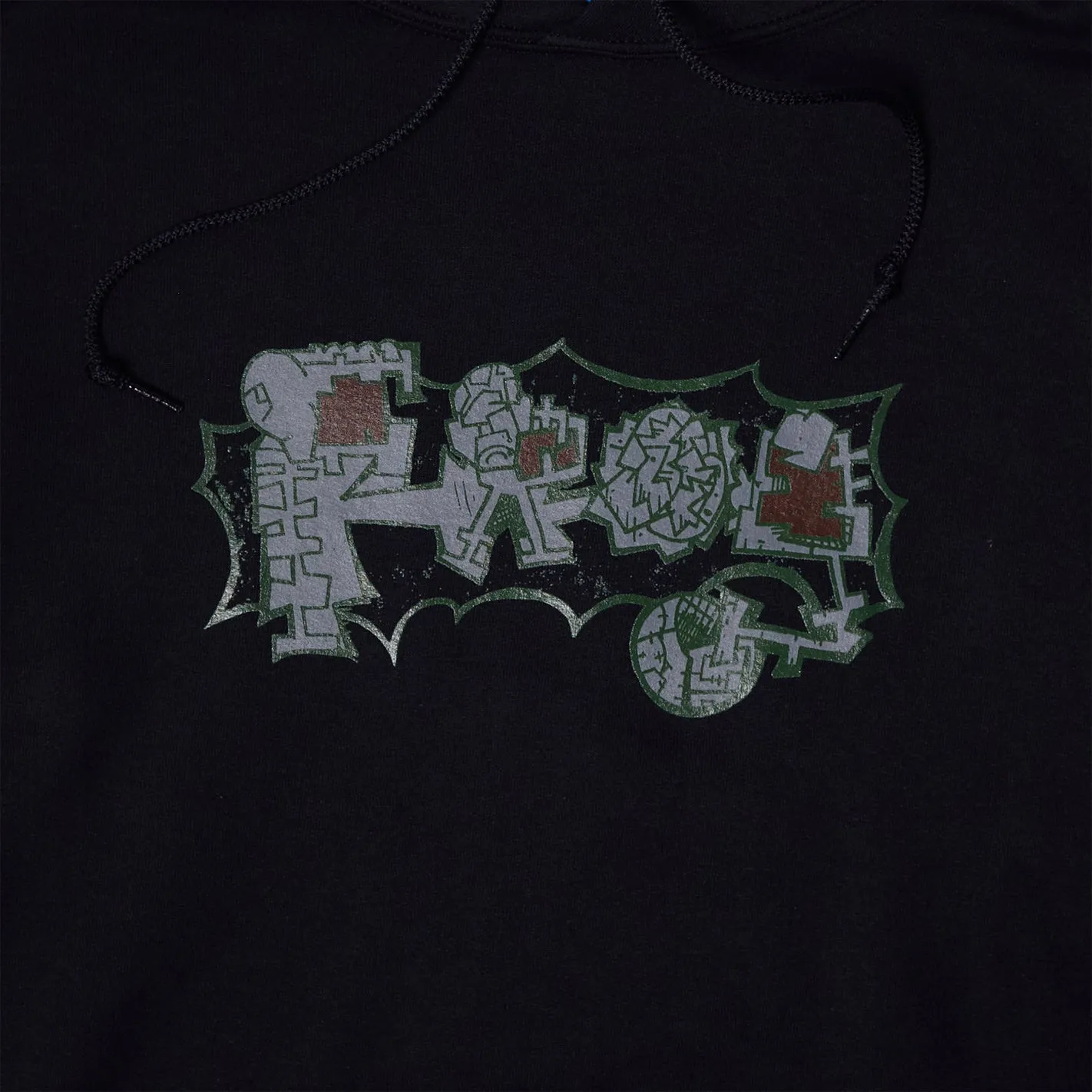 Pullover Hooded Julia Hoodie (Black)