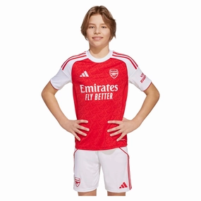 Athletic Outfit Zero Distraction Tagging Junior's Arsenal FC 2025/26 Home Soccer Jersey