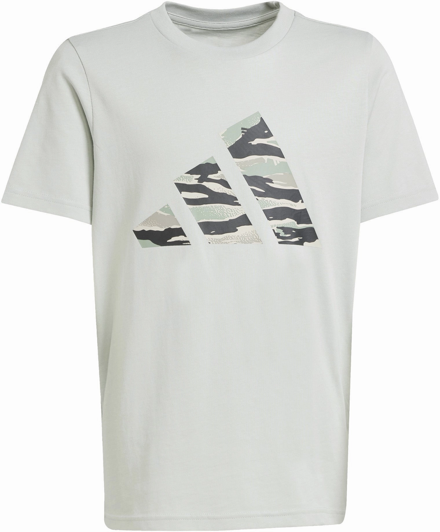Junior's Camo Graphic T-Shirt Playful Design