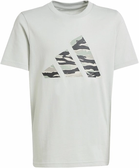 Junior's Camo Graphic T-Shirt Playful Design