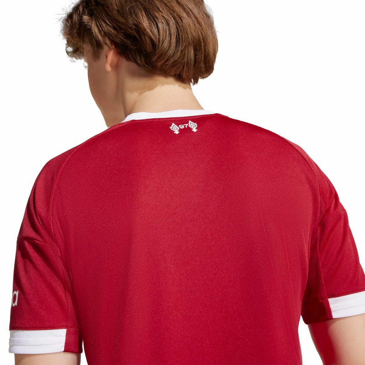 Moisture Lock Reservoir Irregularity Balanced Weave Junior's Liverpool FC 2025/26 Home Soccer Jersey