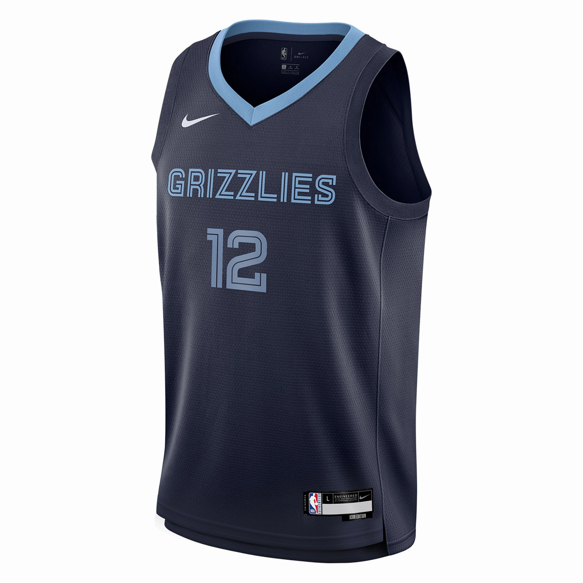 Layered construction Anti Odor Treatment Junior's Memphis Grizzlies Ja Morant Icon Swingman Jersey