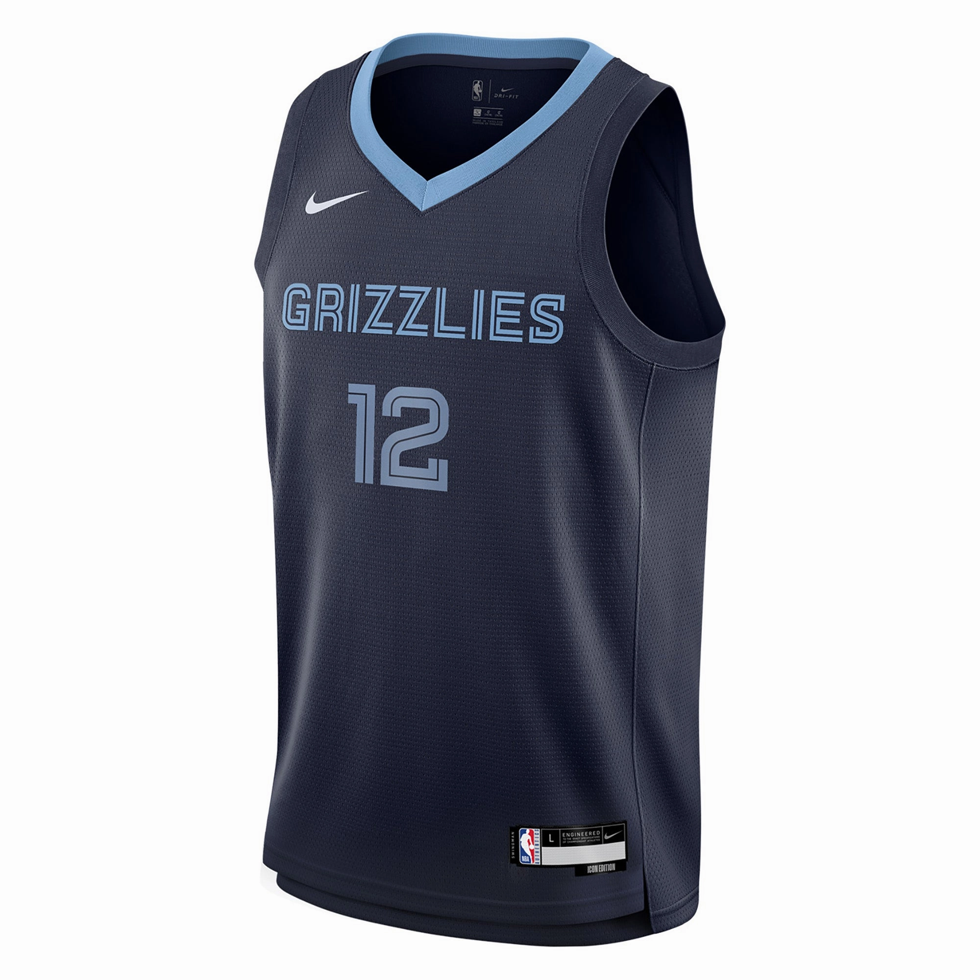 Active Lifestyle Anti Pilling Technology Junior's Memphis Grizzlies Ja Morant Icon Swingman Jersey
