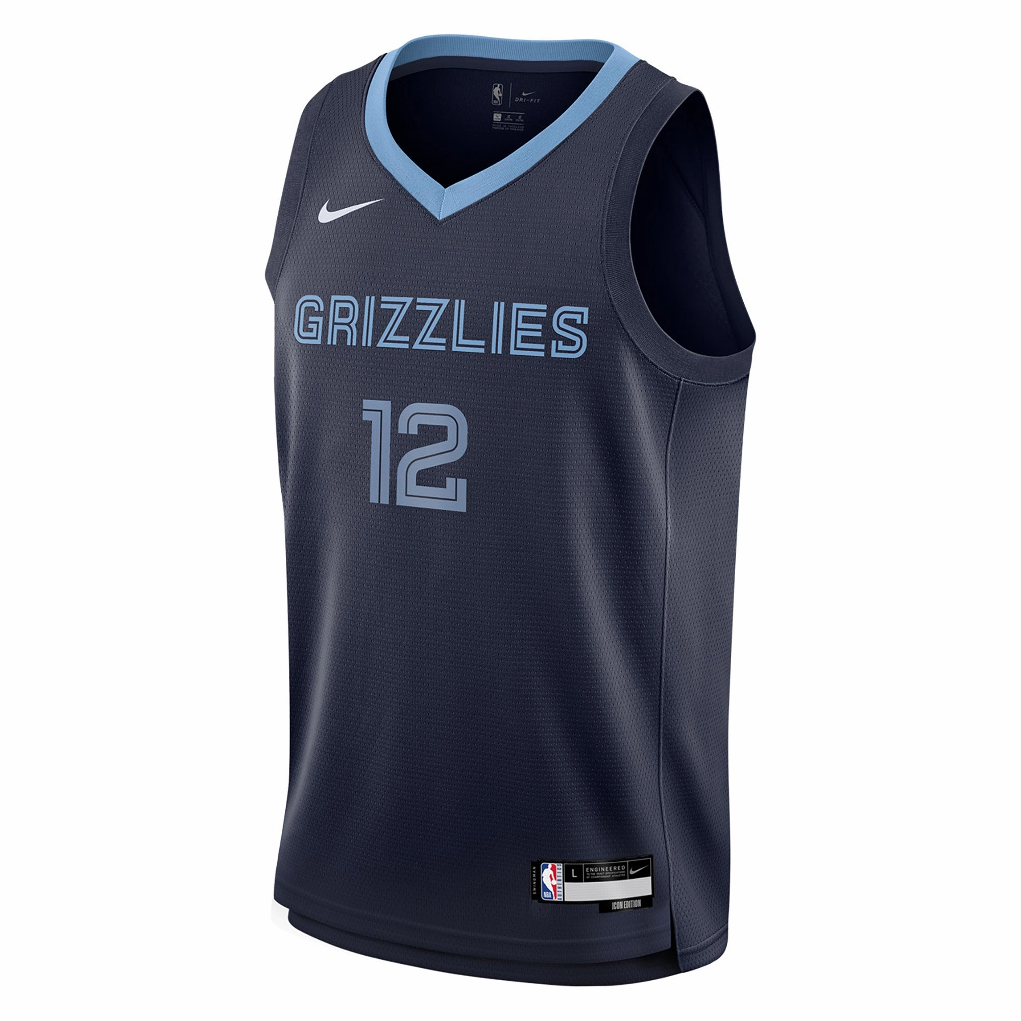 Crisp Details Junior's Memphis Grizzlies Ja Morant Icon Swingman Jersey