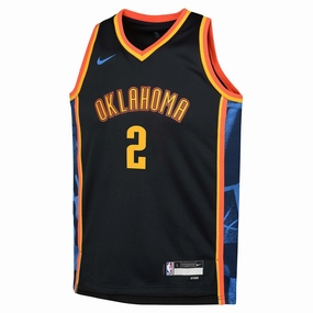 Sport Layer Junior's NBA Oklahoma City Thunder Shai Gilgeous-Alexander 2024/25 City Edition Swingman Jersey