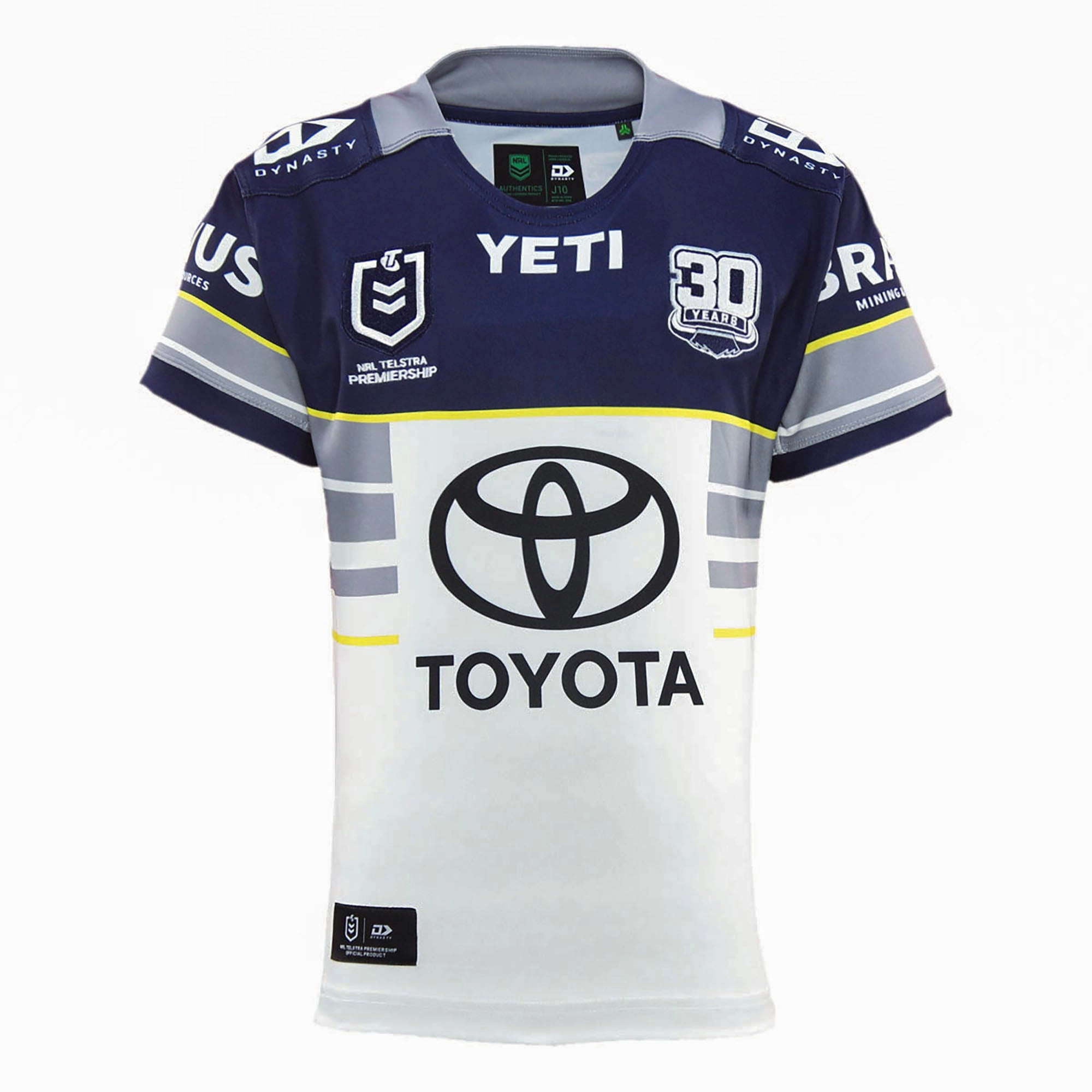 Non Chafe Seams Junior's NRL North Queensland Cowboys 2025 Replica Home Jersey