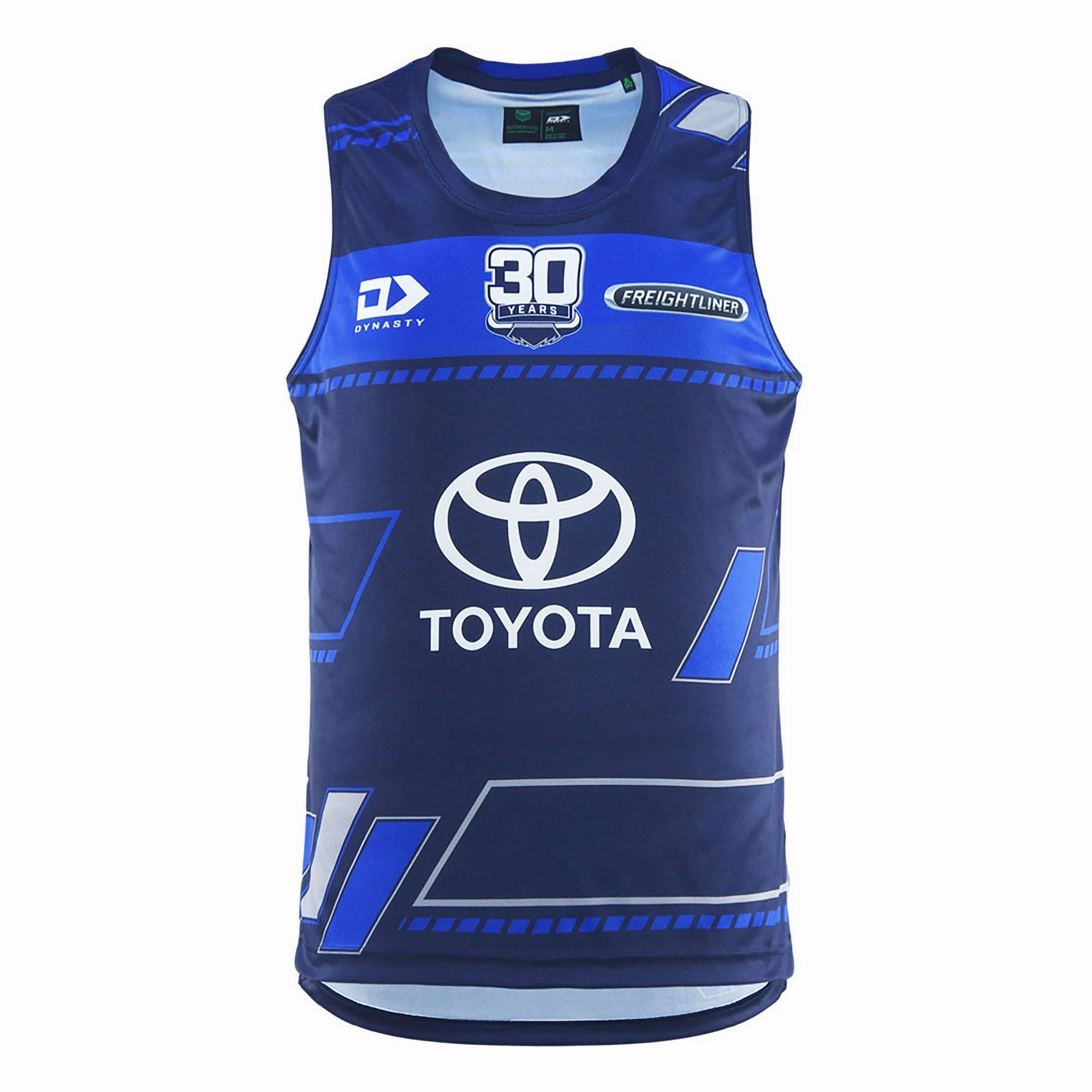 slim cut sprint training Junior's NRL North Queensland Cowboys 2025 Training Singlet