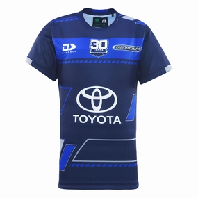 Junior's NRL North Queensland Cowboys 2025 Training Tee Quick Motion Action Wear