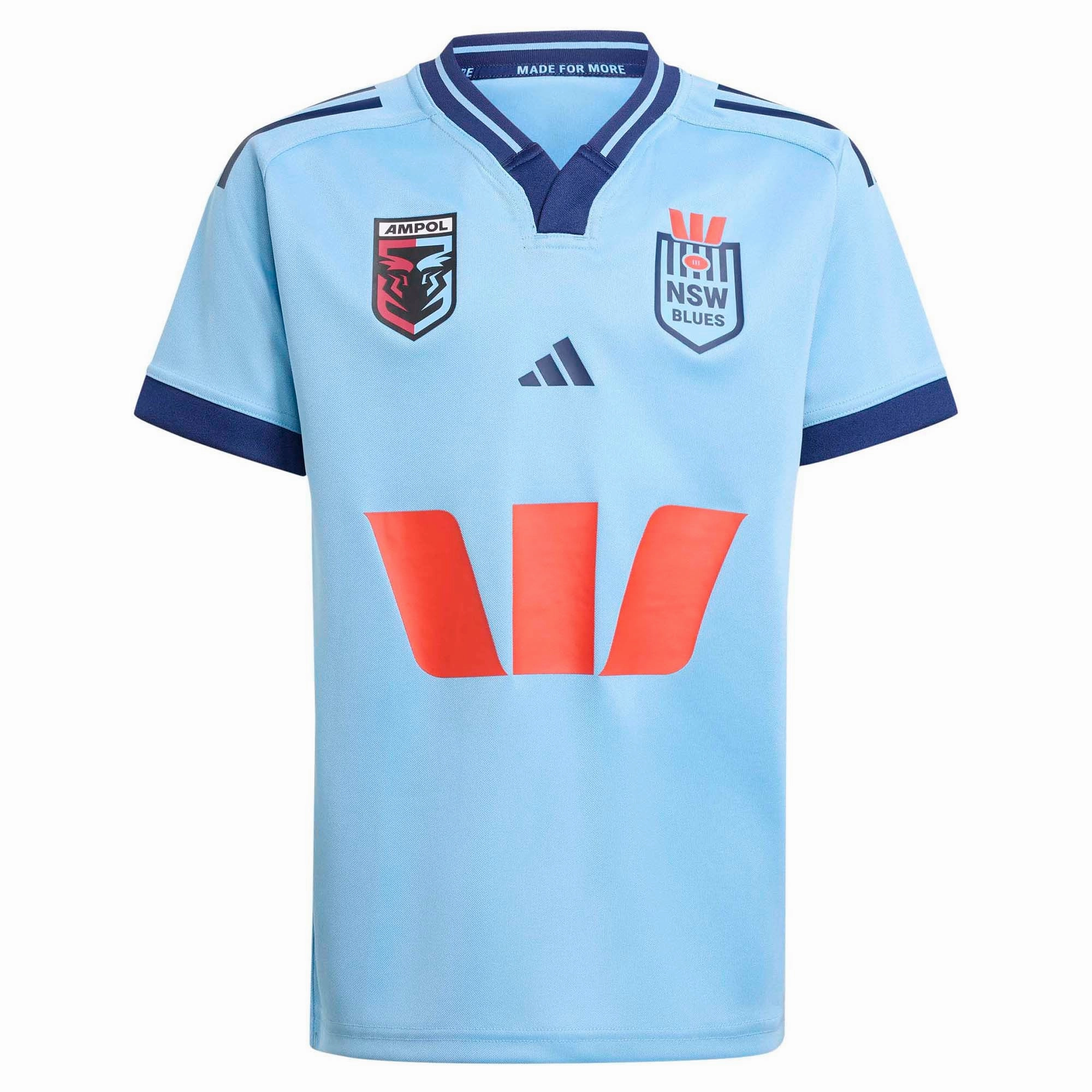 Reinforced Hems Junior's State Of Origin New South Wales Home Jersey