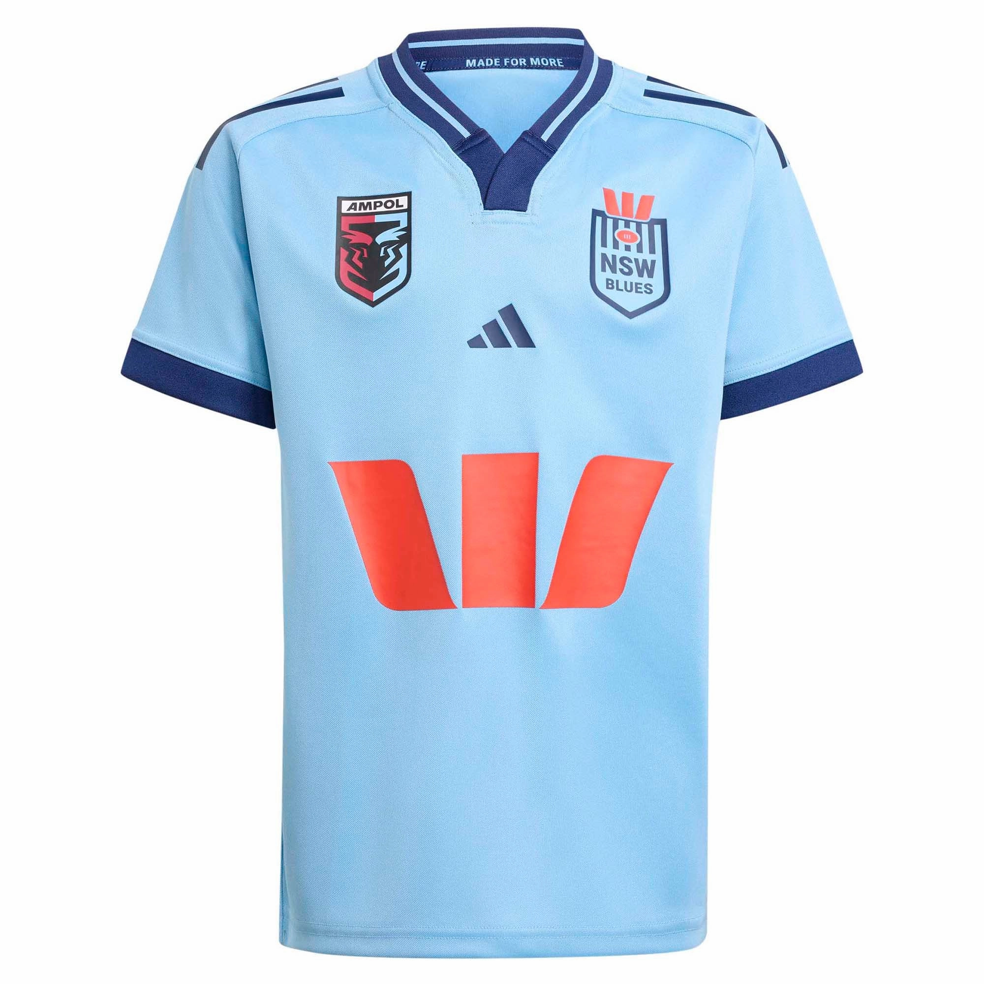 Junior's State Of Origin New South Wales Home Jersey Smooth Texture Tagless Neckline