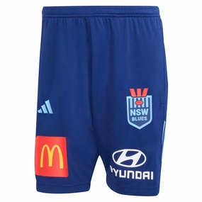 Temperature Regulating Fabric Non Chafing Neckline Junior's State Of Origin New South Wales Shorts