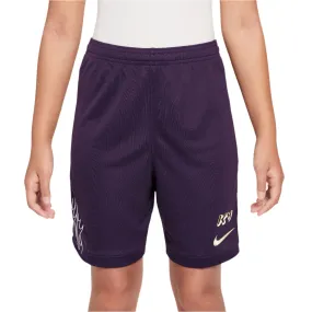 Junior's Kylian Mbapp?? Academy25 Soccer Shorts Zero Waste Manufacturing Process Yarn Dye Effect