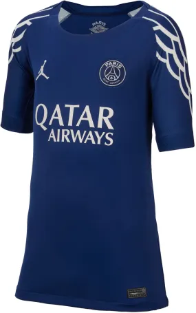 Junior's Paris Saint-Germain 2024/25 Stadium Fourth Replica Soccer Jersey Cool Look Reinforced Hemline
