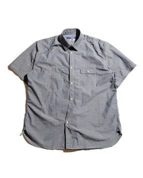 Junya Watanabe MAN Chambray Shirt Grey Oversized Fit Date night