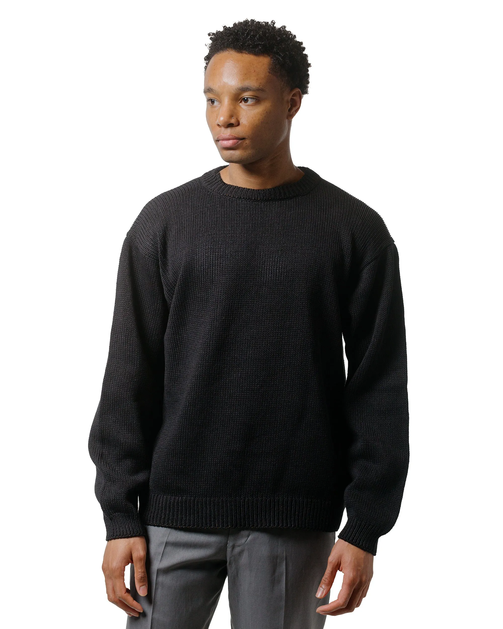 Daily Staple Chic Layer KAPTAIN SUNSHINE Cotton Washi Hand Frame P/O Ink Black