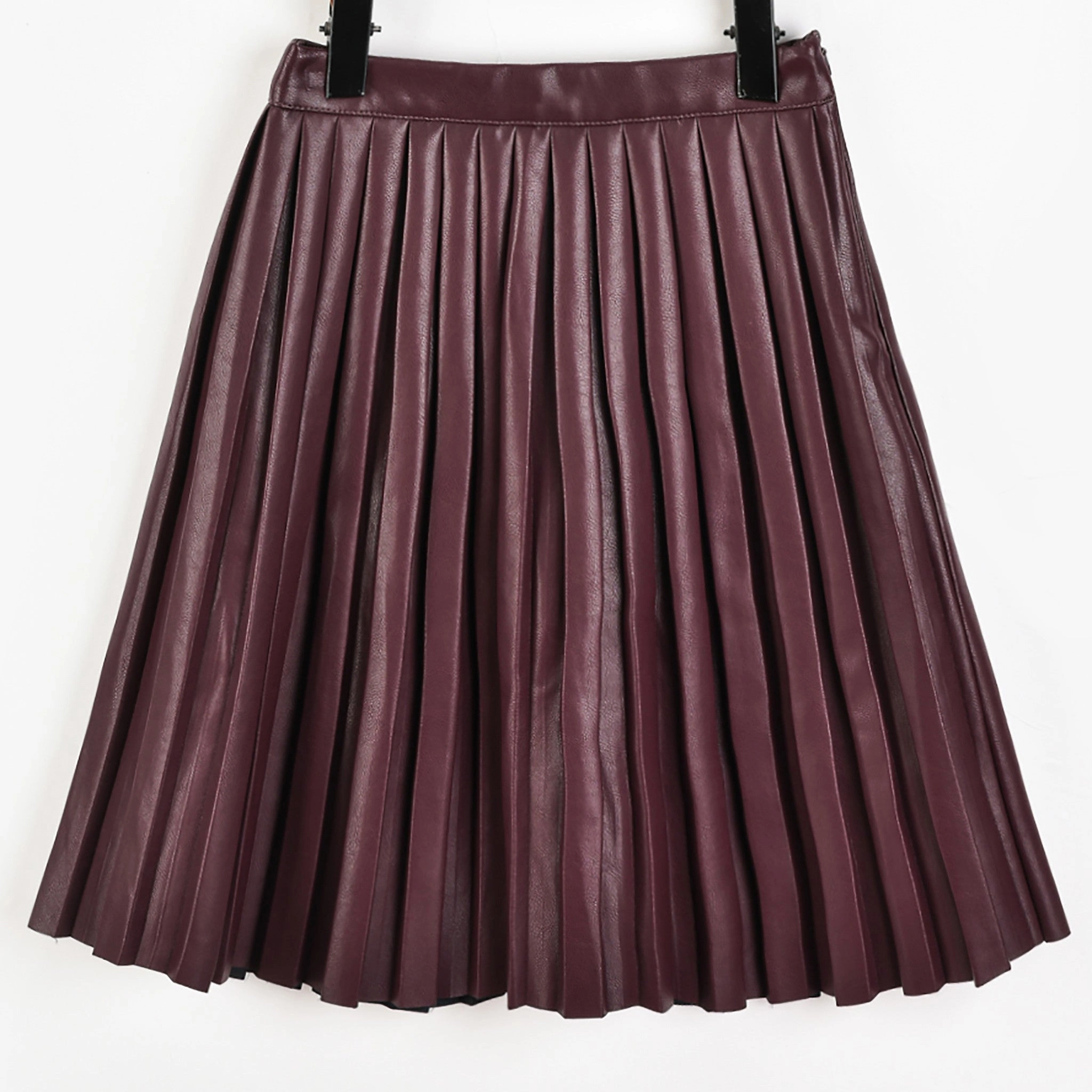 Sequined Finish Kidichic Clara PU Skirt