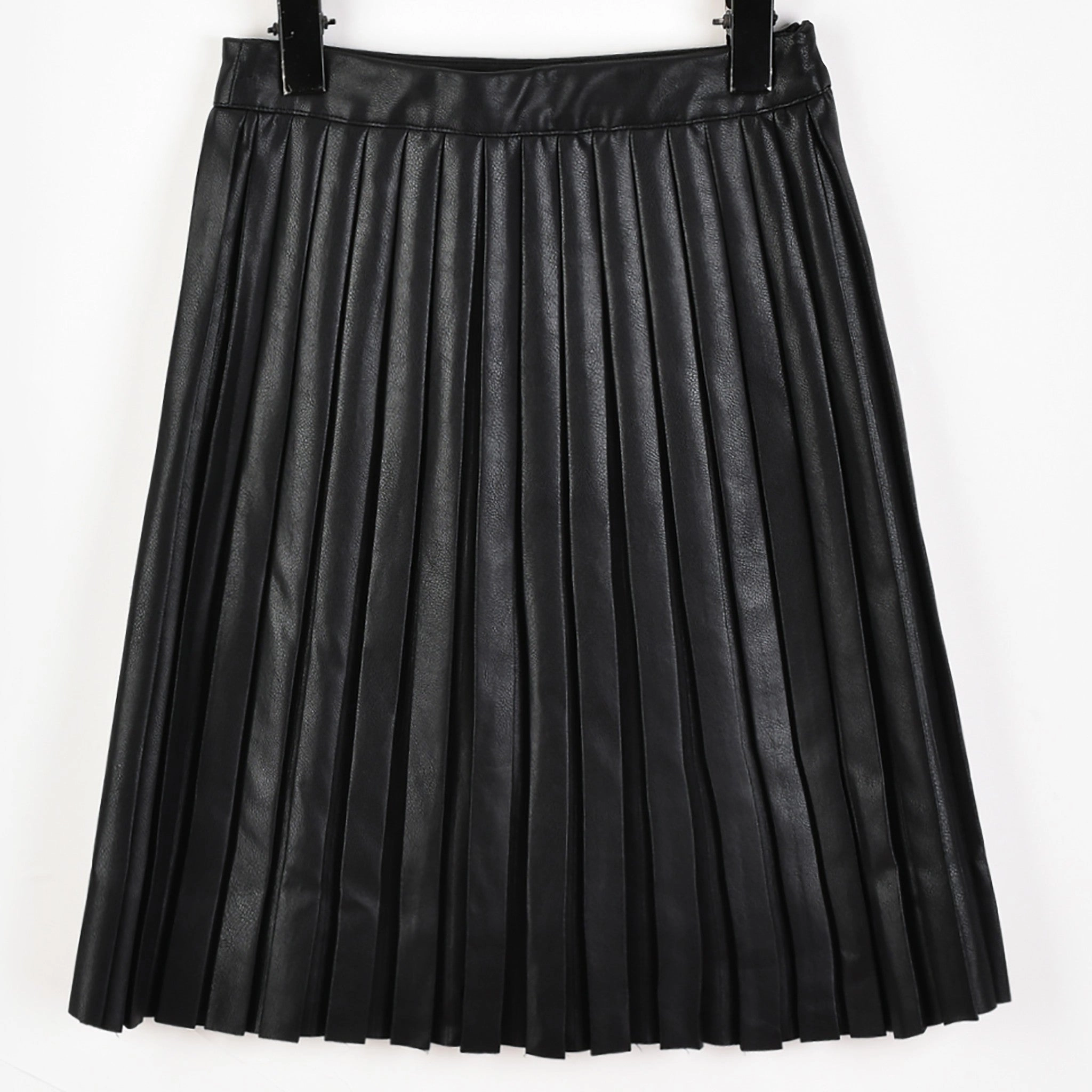 Kidichic Clara PU Skirt Neutral palette Celebrity Style