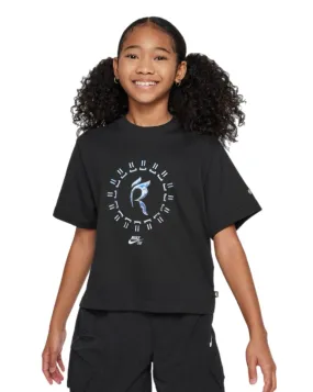 Easy Tunic SmoothFinish Kid's Nike SB x Rayssa Leal Tee - Black