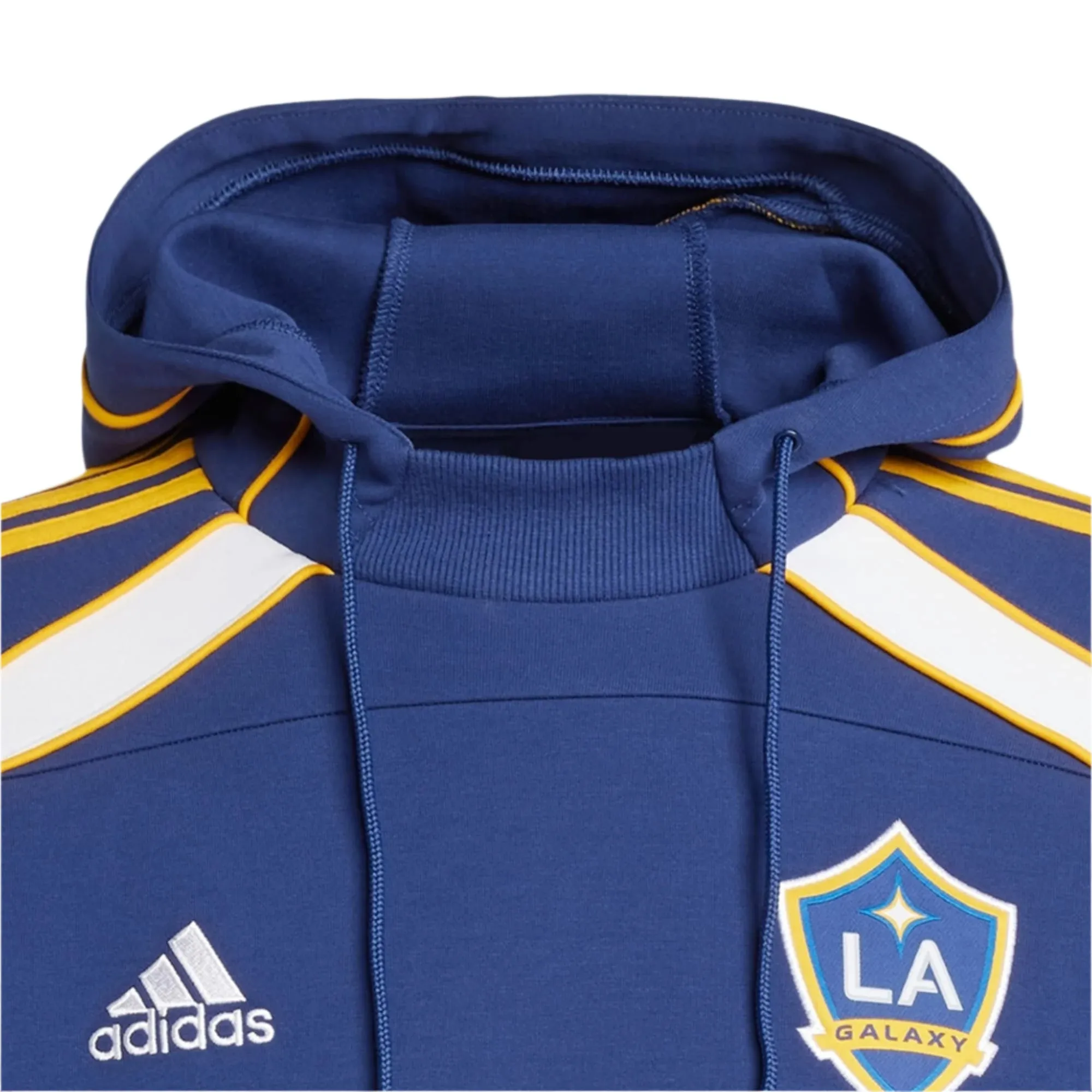 Stylish Comfort Eco Friendly adidas LA Galaxy 25/26 Travel Hoodie (Dark Blue)