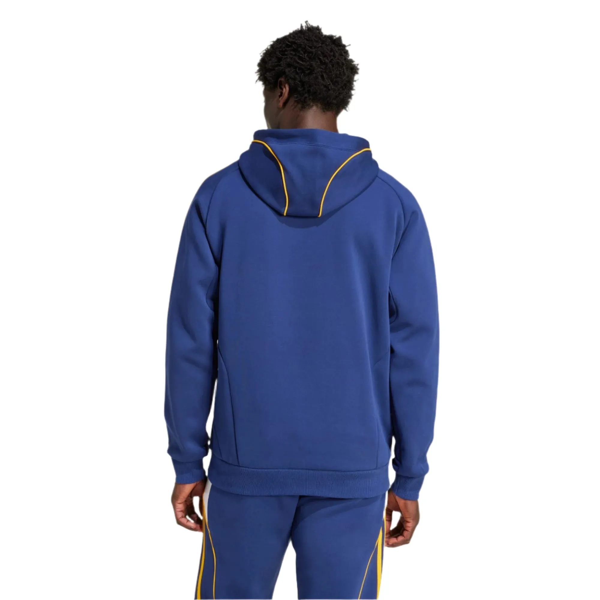 team wear adidas LA Galaxy 25/26 Travel Hoodie (Dark Blue)