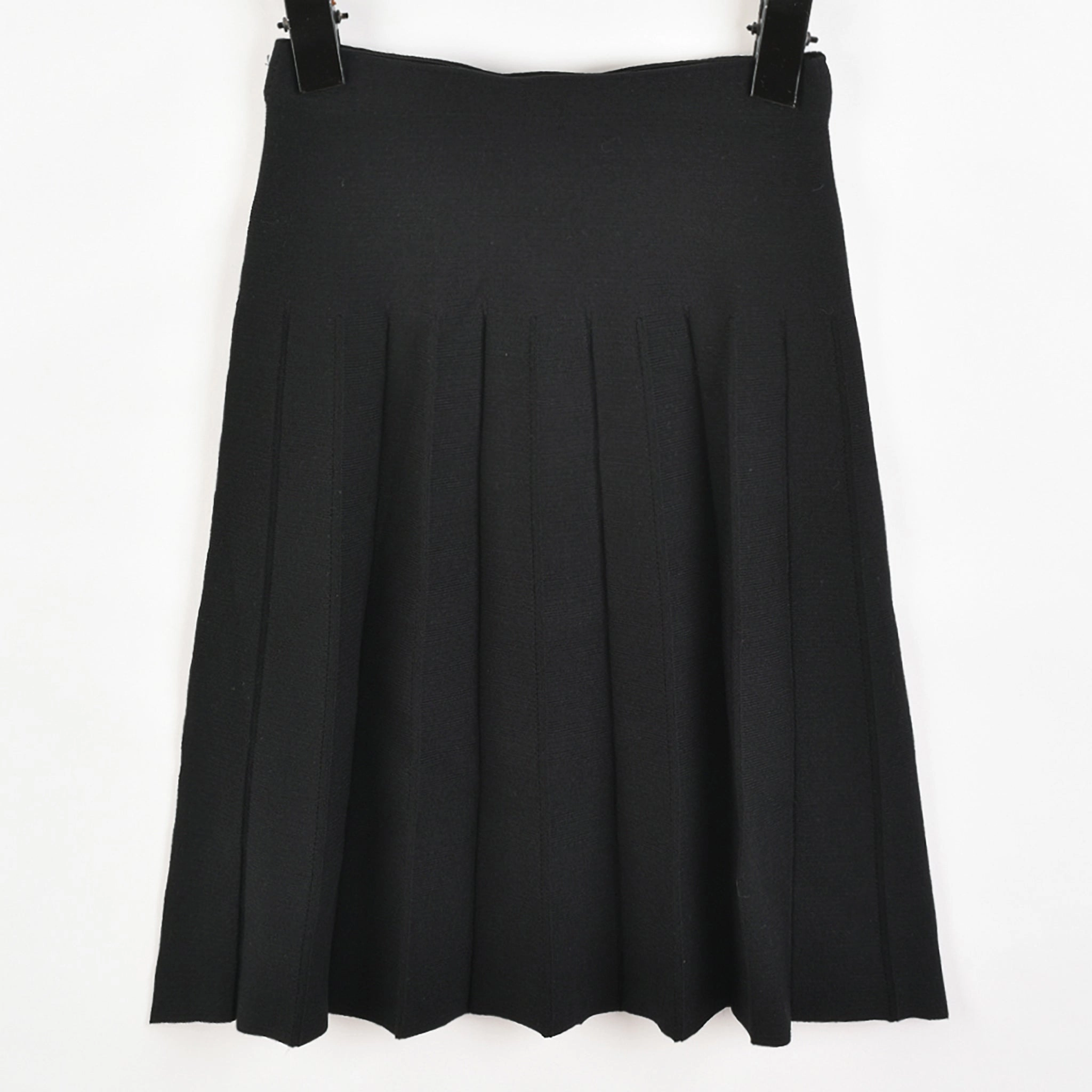 Knit Skirt Crisp Edge Seasonal Layering