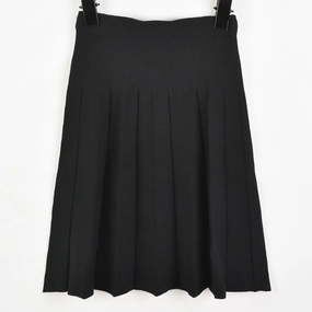 Knit Skirt Elevated Casual