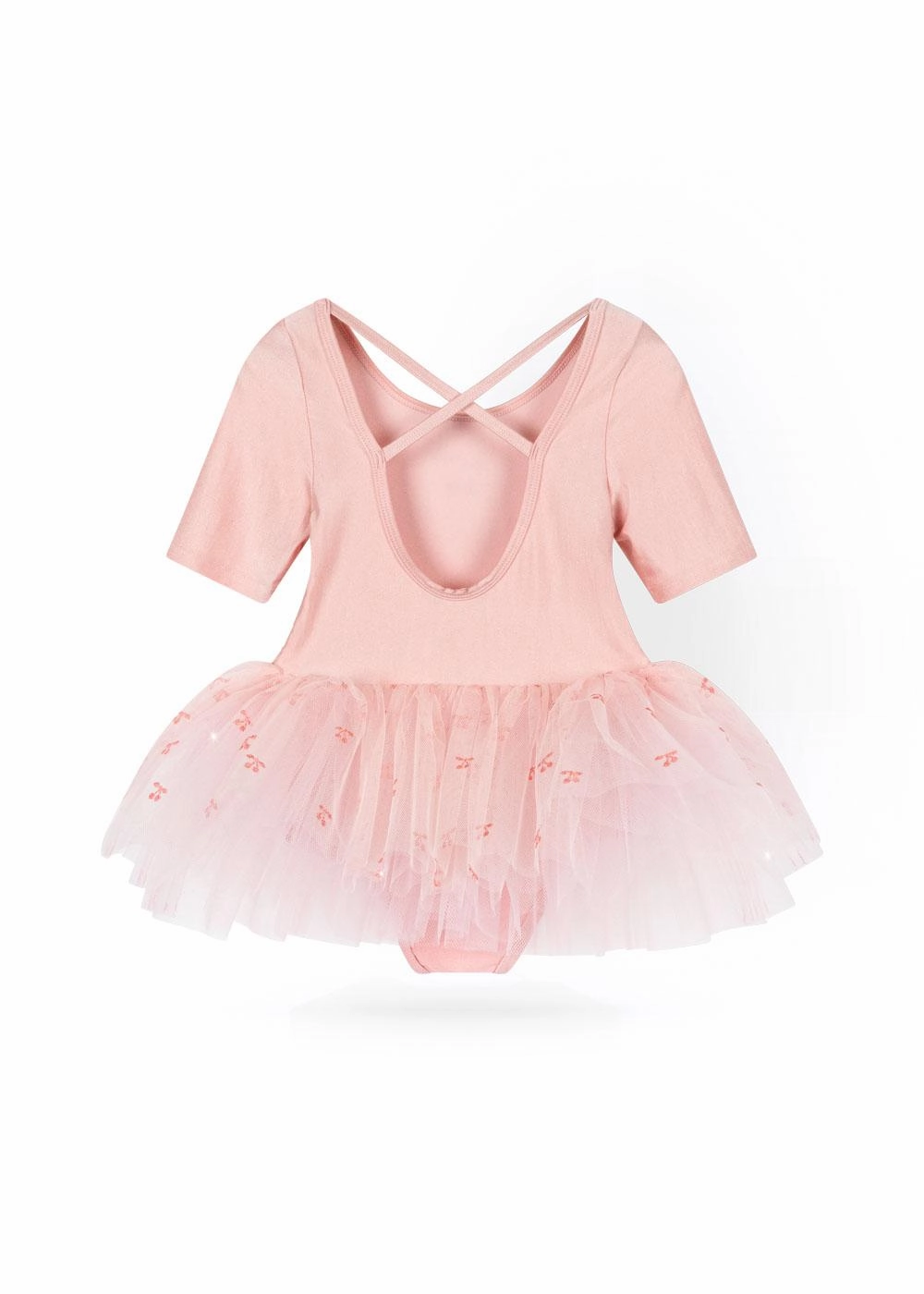 Konges Sloejd Ballerina Dress, Peach Skin Work Ease Soft Pleats