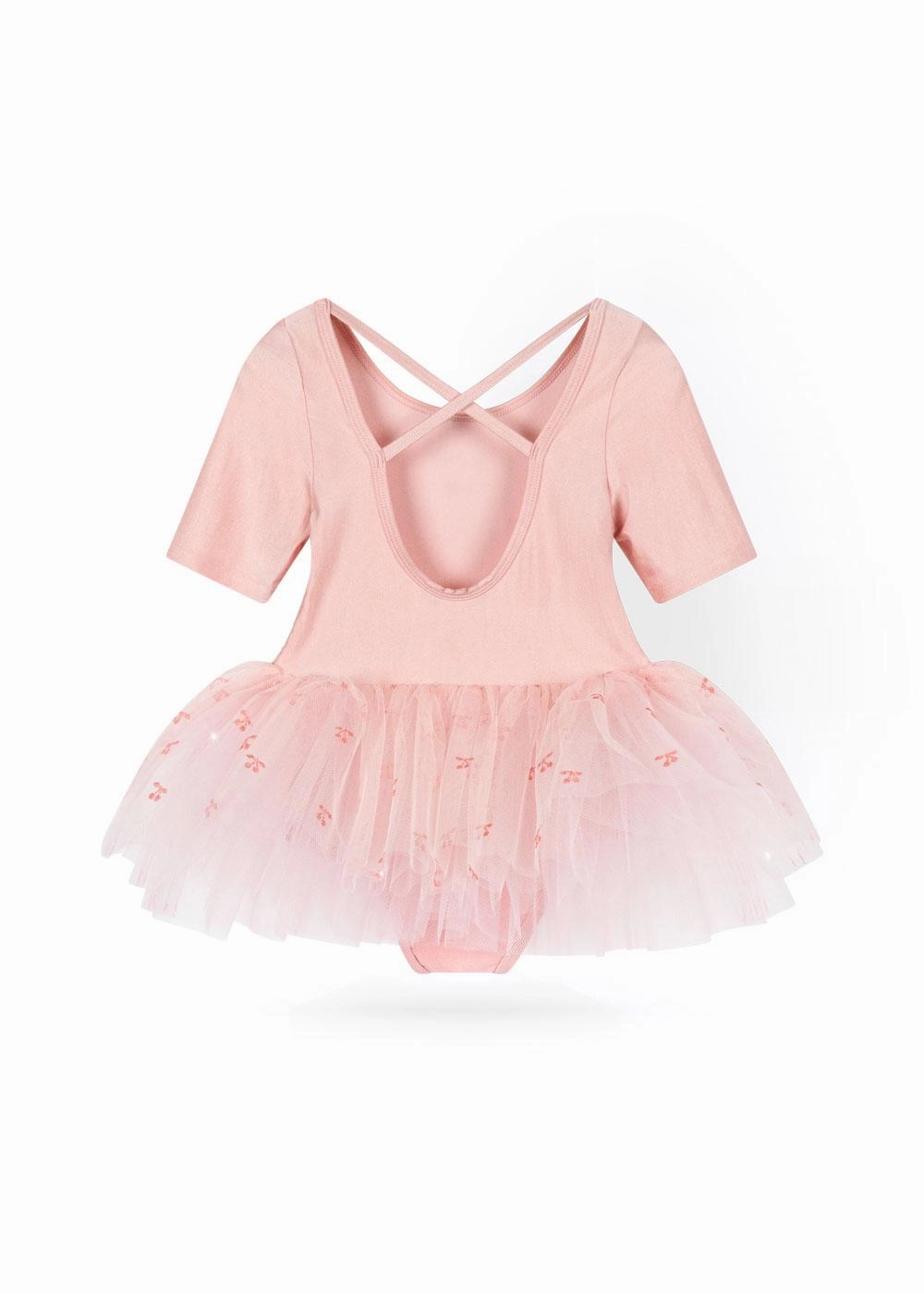 Konges Sloejd Ballerina Dress, Peach Skin Pure Stitch bold appearance