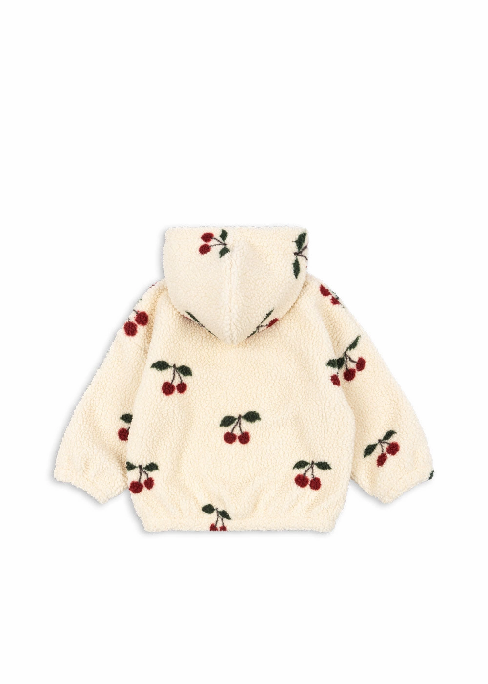Convertible styles Konges Sloejd Jody Teddy Hoodie, Ma Grande Cerise