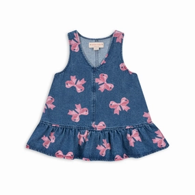 Simple Spirit Konges Sloejd Magot Dress Gots, Bella Bow Denim