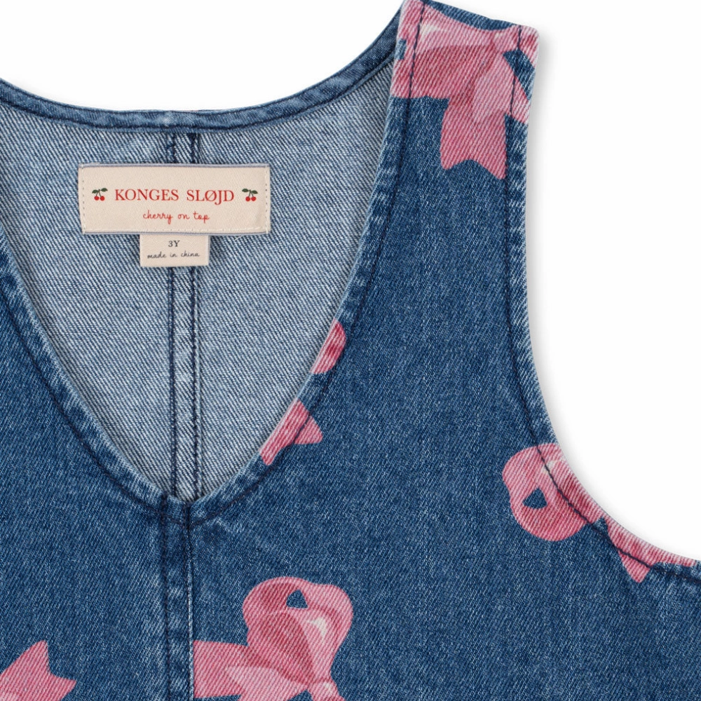 Konges Sloejd Magot Dress Gots, Bella Bow Denim summer look