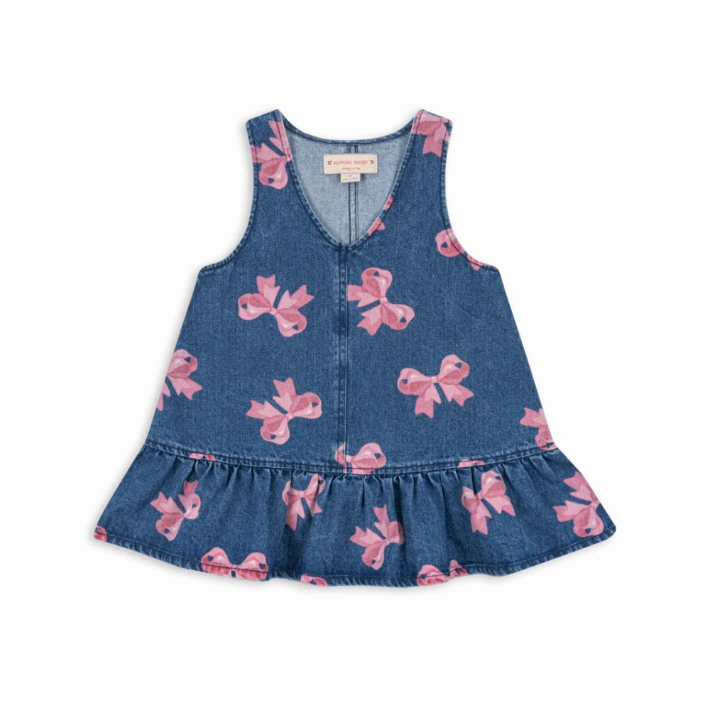 Simple Spirit Konges Sloejd Magot Dress Gots, Bella Bow Denim