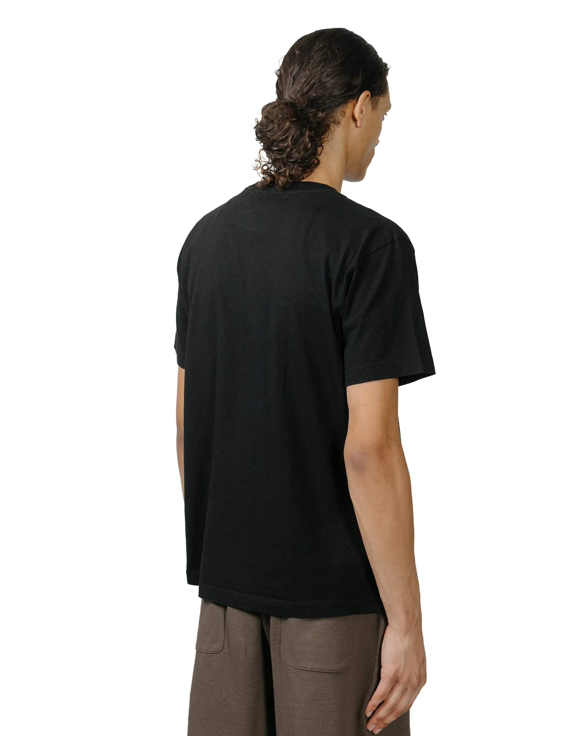 Multi Panel Design Lady White Co. Balta Pocket T-Shirt Black