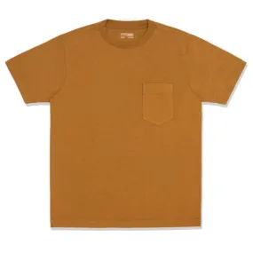 Lady White Co. Balta Pocket T-Shirt Tobacco Printed uniqueness Breathable mesh panel