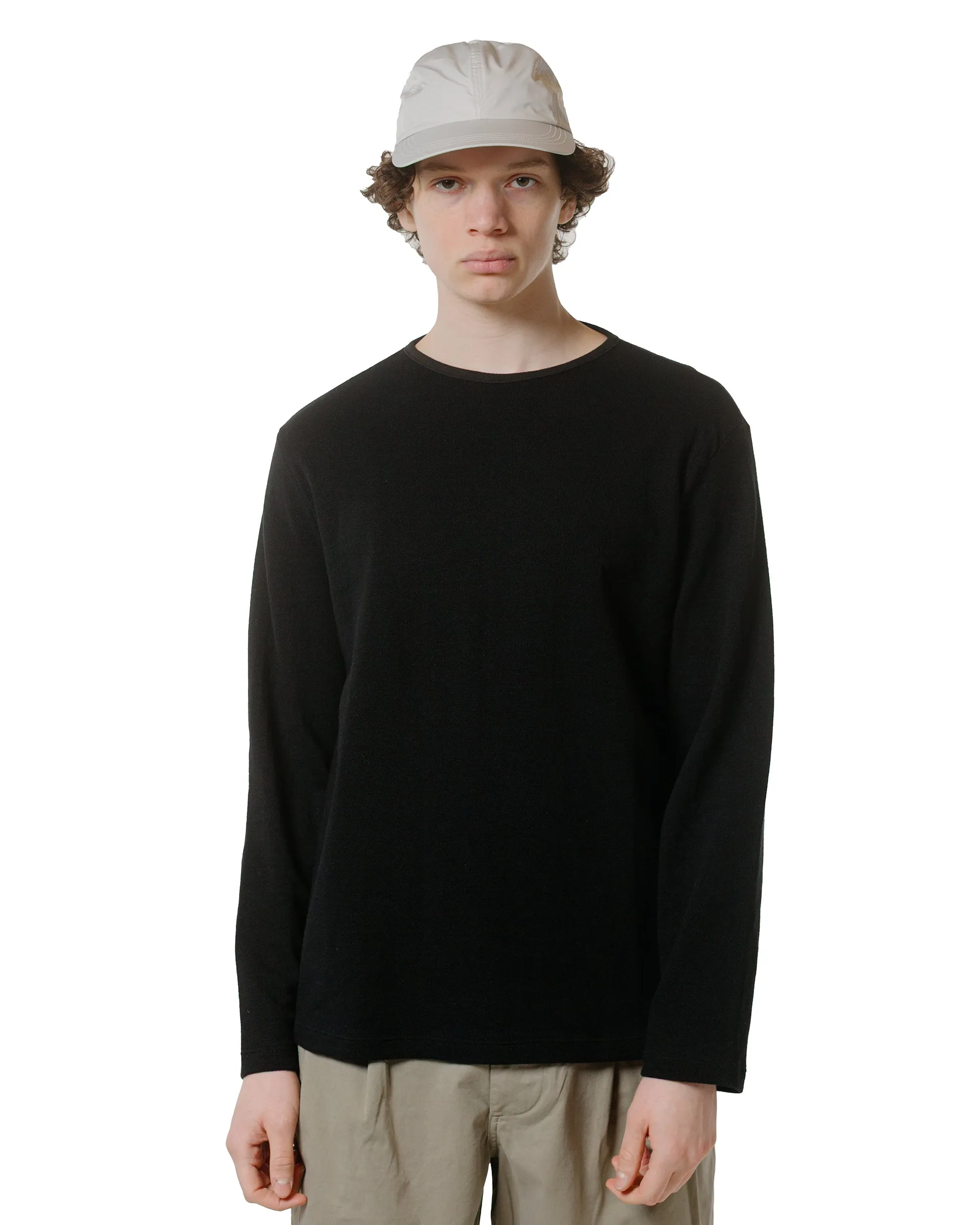 Lady White Co. Double Knit Sweater Black Tall Length weekday wear