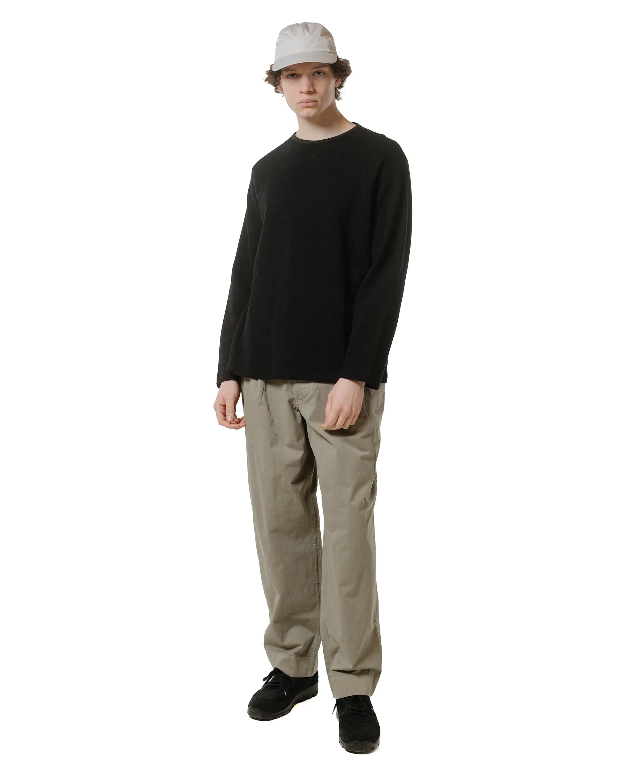 Lady White Co. Double Knit Sweater Black Trend Focus product cycling suitability