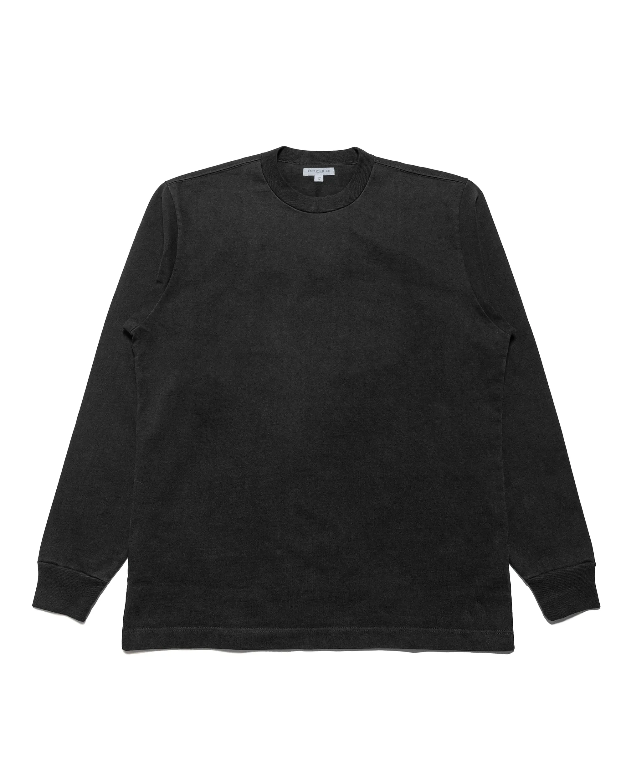 suitable for all genders Lady White Co. L/S Rugby T-Shirt Black